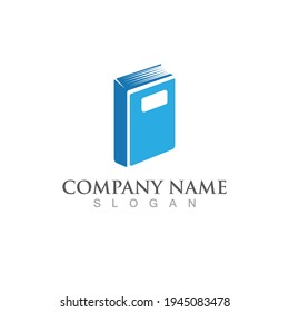 Book read logo and symbol vector