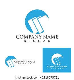 Book read logo and symbol vector
