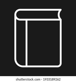 Book, read, reading icon vector image. Can also be used for customer support and UI. Suitable for use on web apps, mobile apps and print media.
