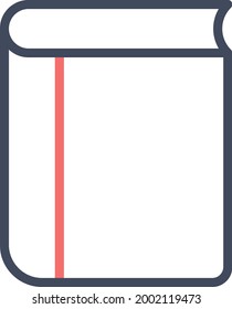 Book, read, reading icon vector image. Can also be used for customer support and UI. Suitable for use on web apps, mobile apps and print media.