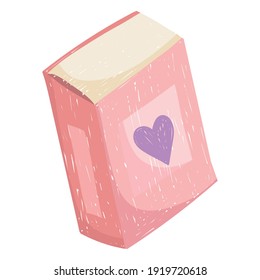 book read romantic literature vector illustration white background