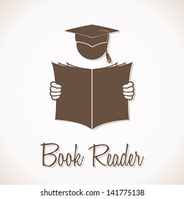 Book Reader Sign