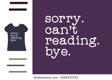 Book reader t shirt design