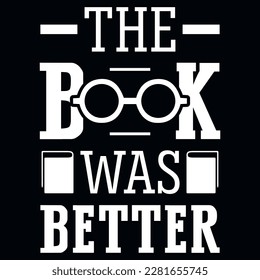 Lectura de libros o buen diseño de camisetas tipográficas o gráficas del amante de la lectura de libros