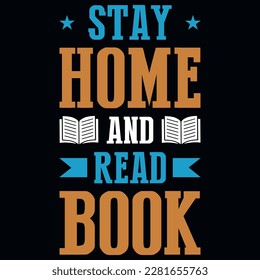 Book reading or good book reading book lover typographic or graphics tshirt design
