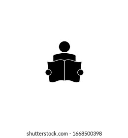 book reading icons - learning to read - vector icons for students