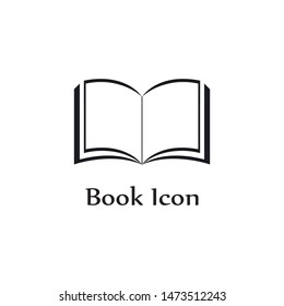 Book reading logo and symbols template icons app