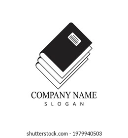 Aplicación para iconos de plantillas de símbolos y logotipo de lectura de libros