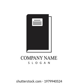 Book reading logo and symbols template icons app
