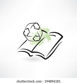 book recycle icon