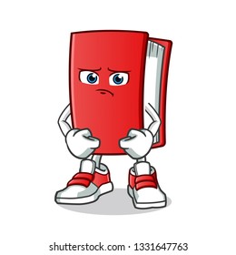 Book Cute Mascot Vector Cartoon Illustration Stock Vector (Royalty Free ...