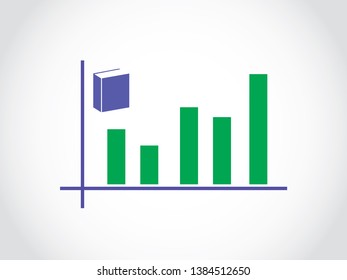 Book Sales Author Profit Market Fluctuate Graph Bar