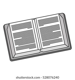 book school isolated icon