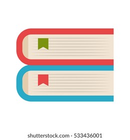 book school isolated icon