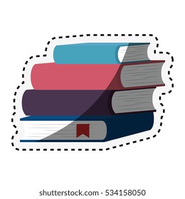 book school isolated icon