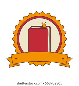 book school isolated icon