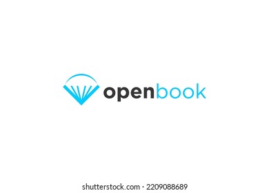 Book school logo design learning knowledge icon symbol reading library 