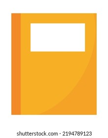 book school supply isolated icon