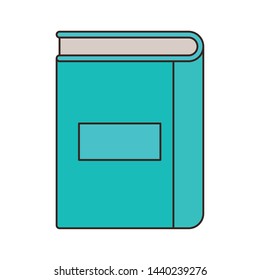 book of school with white background