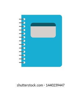 book of school with white background