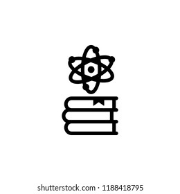 book, science icon. Element of genetics and bioengineering icon. Premium quality graphic design icon. Signs and symbols collection icon for websites, web design, mobile app