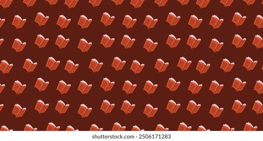 book seamless pattern. book pattern. Back to school Background. Back to school theme. School and Education Pattern background. School seamless background. Education theme pattern.