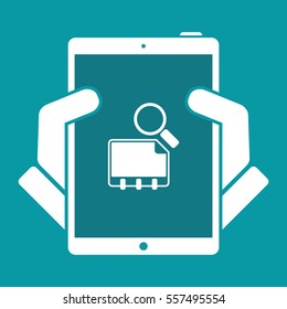 Book search - Minimal vector icon