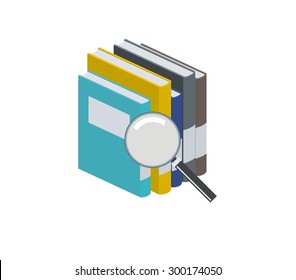 book searching simple icon