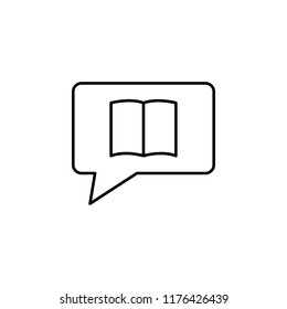 book selection icon. Element of education for mobile concept and web apps icon. Thin line icon for website design and development, app development. Premium icon