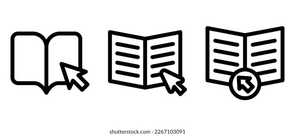 book selection icon or logo isolated sign symbol vector illustration - high quality black style vector icons
