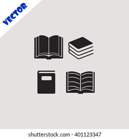 Book set icon.