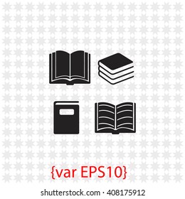 Book set icon.