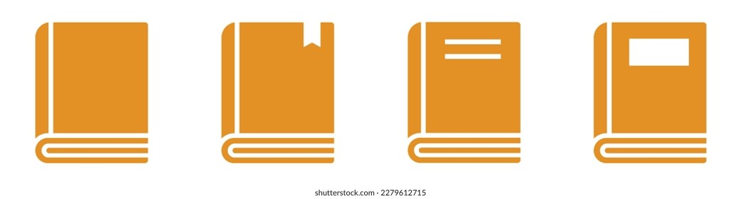 Icono de juego de libros, ilustración vectorial
