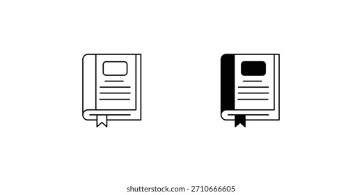 Icono de conjunto de libros con fondo blanco Ilustración de stock de Vector