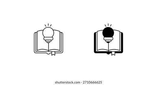 Icono de conjunto de libros con fondo blanco Ilustración de stock de Vector