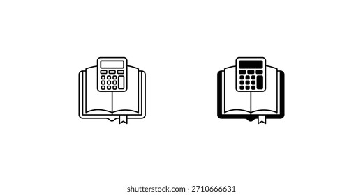 Icono de conjunto de libros con fondo blanco Ilustración de stock de Vector