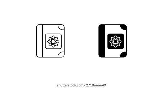 Icono de conjunto de libros con fondo blanco Ilustración de stock de Vector