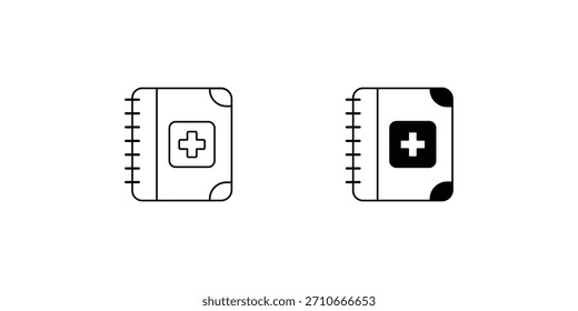 Icono de conjunto de libros con fondo blanco Ilustración de stock de Vector