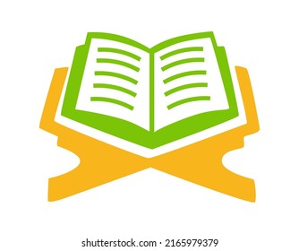 book shape icon or symbol design