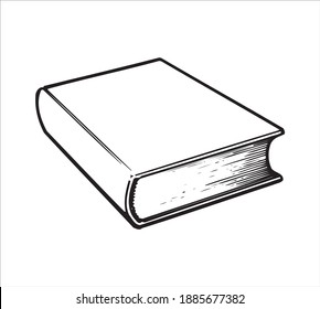 Book Shape Isolated Clipart Vector Design Stock Vector (Royalty Free ...