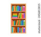 book shelf with good quality design