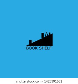 book shelf icon sign signifier vector