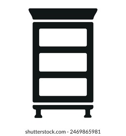 Book shelf icon vector design templates simple and modern