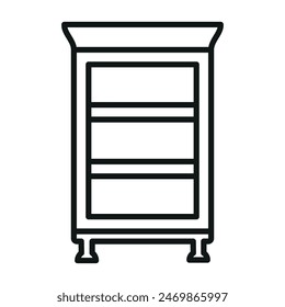 Book shelf icon vector design templates simple and modern