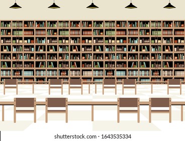 book book shelf library illustration