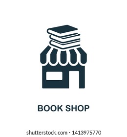 Book Shop icon. Creative element design from icons collection. Pixel perfect Book Shop icon for web design, apps, software, print usage.