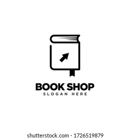 Book Shop Logo Design Template