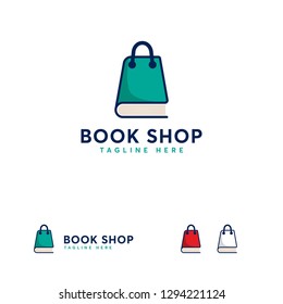 Book Shop logo designs template, Book Store logo symbol concept