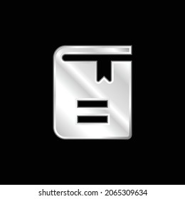 Silber platzierte Metallsymbol