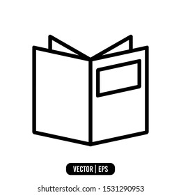 Book Simple Icon Vector Design